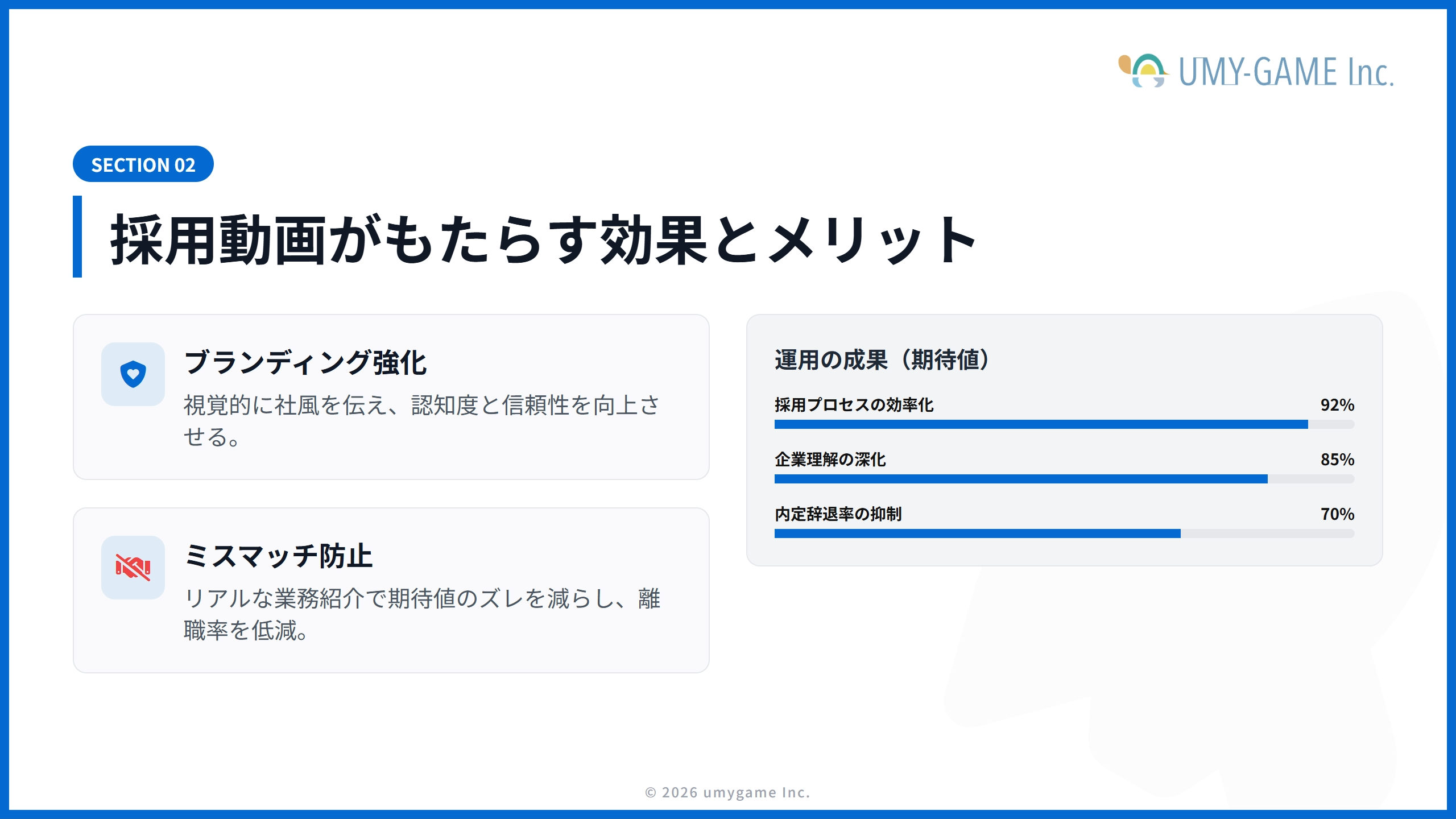 採用動画がもたらす効果とメリット