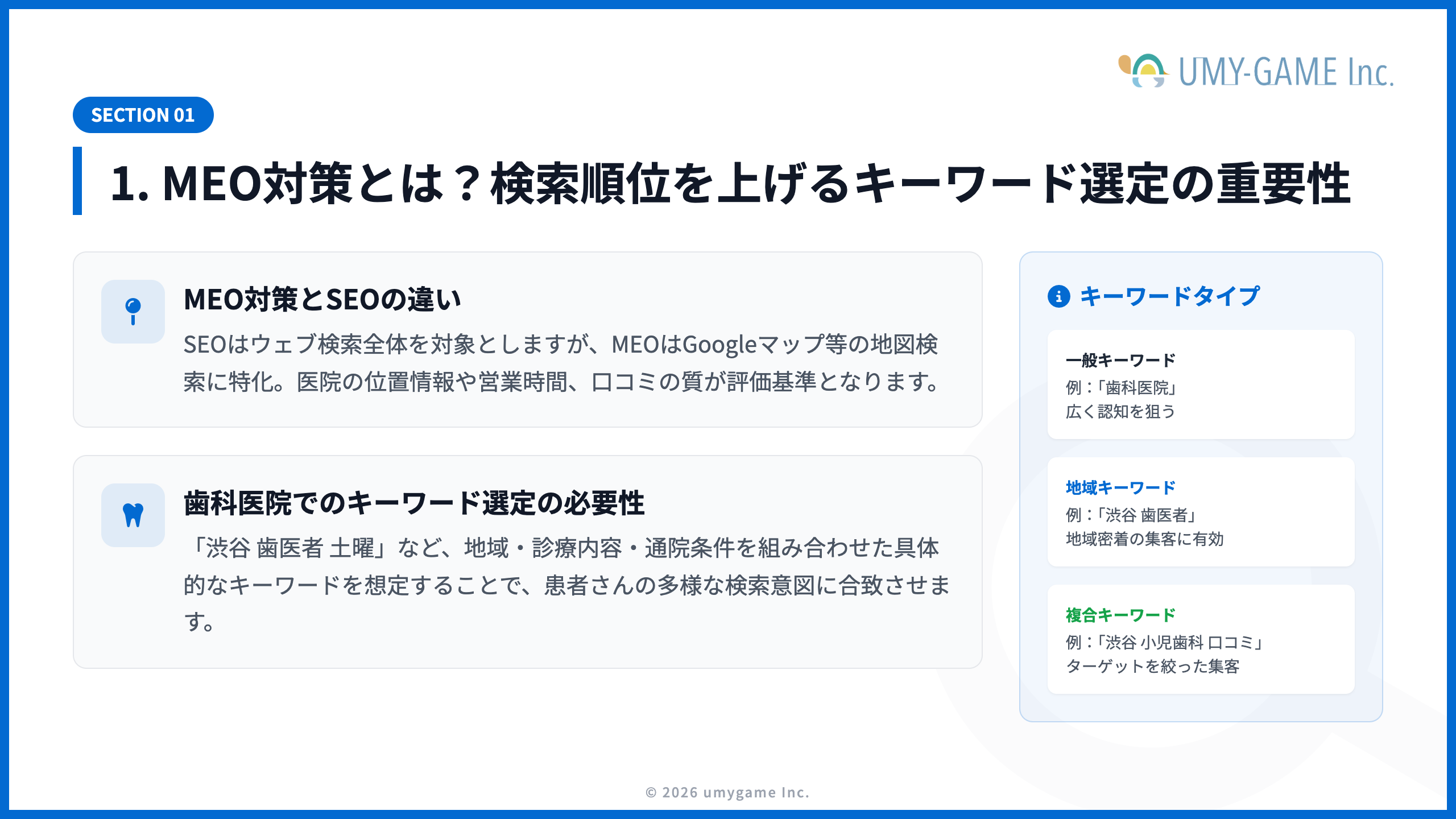1. MEO対策とは?検索順位を上げるキーワード選定の重要性