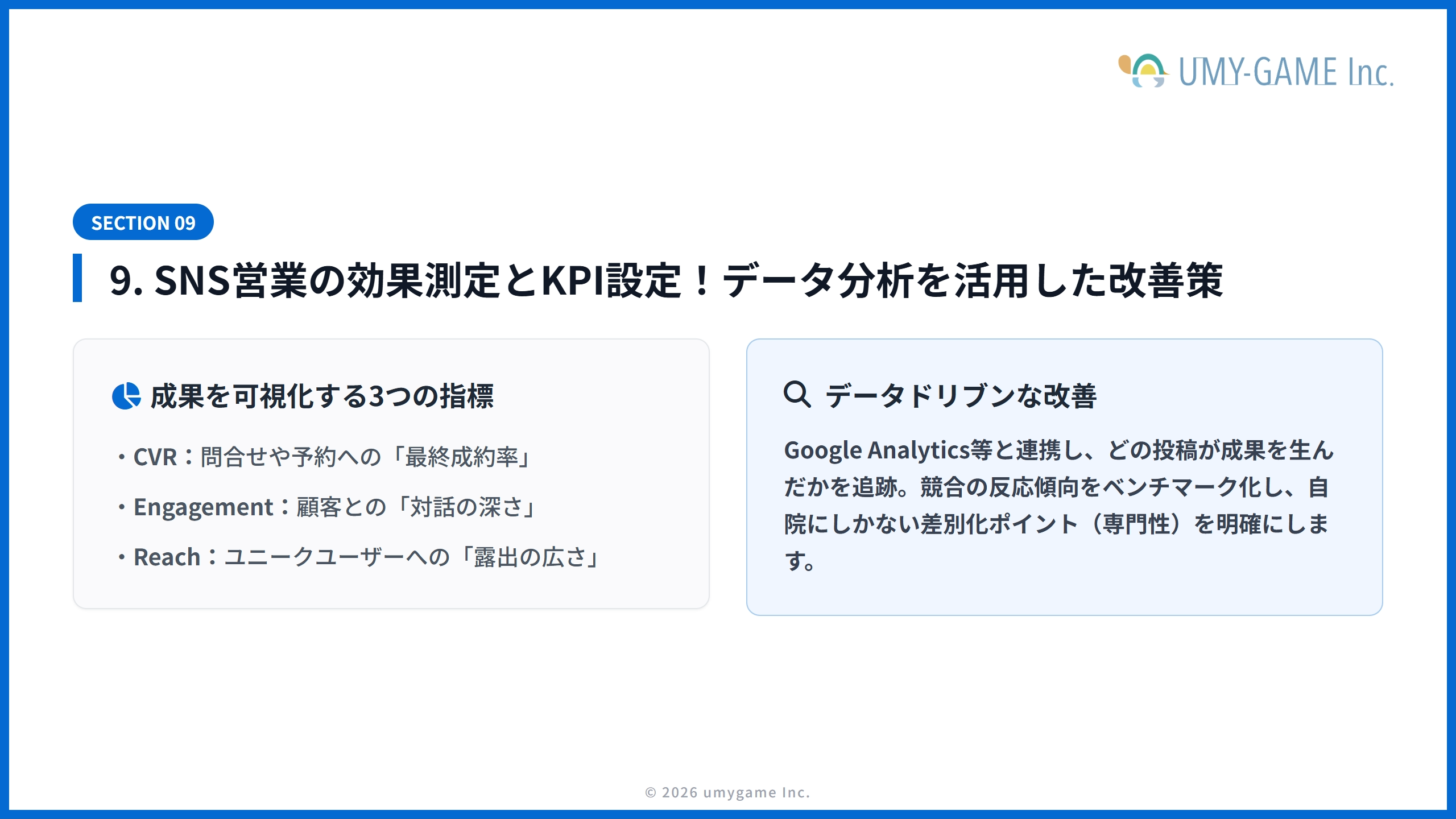 9. SNS営業の効果測定とKPI設定!データ分析を活用した改善策