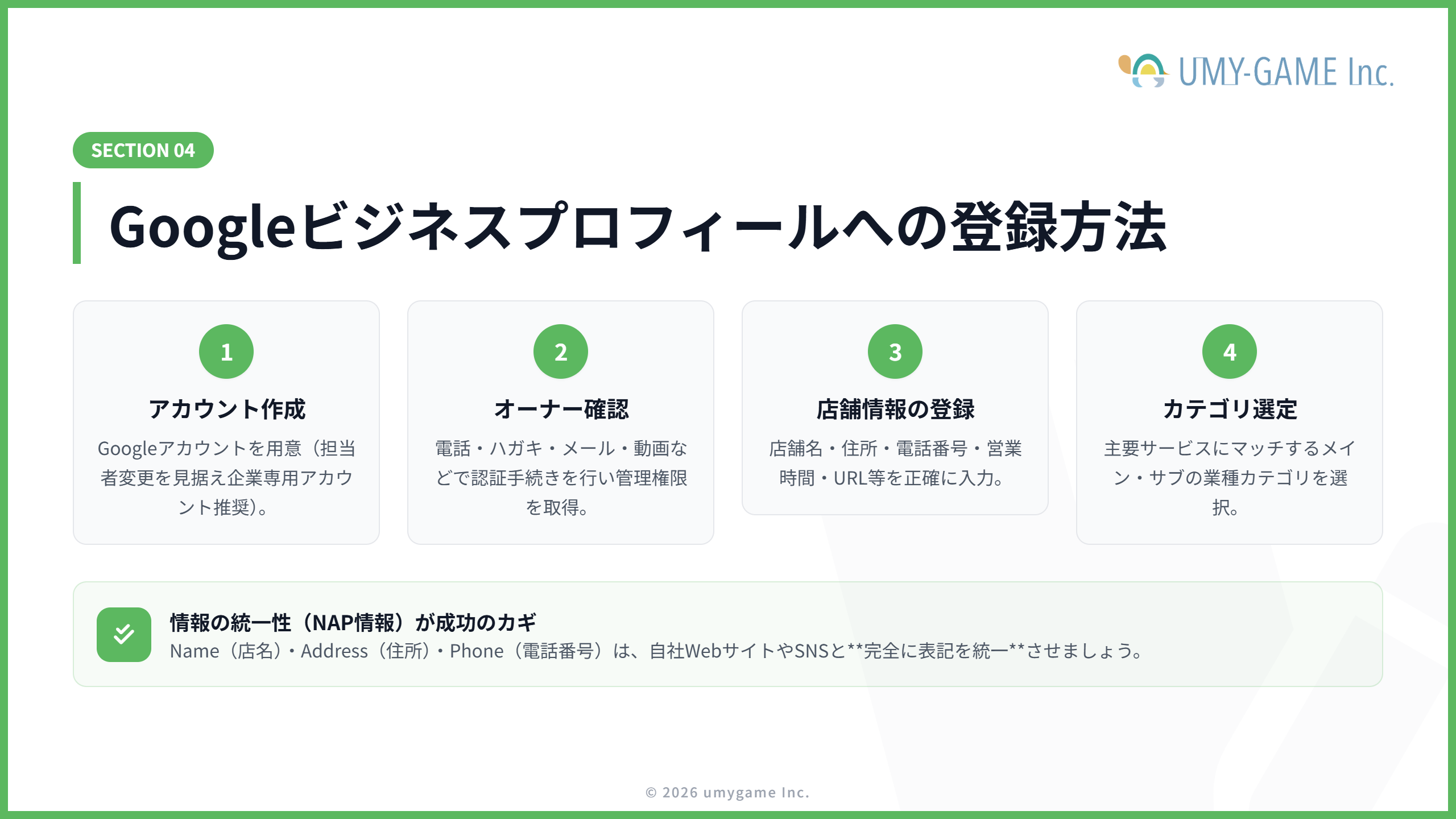 Googleビジネスプロフィールへの登録方法