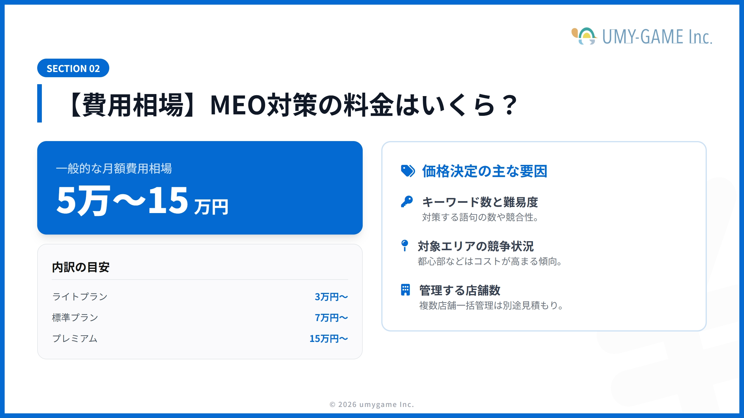 【費用相場】MEO対策の料金はいくら？