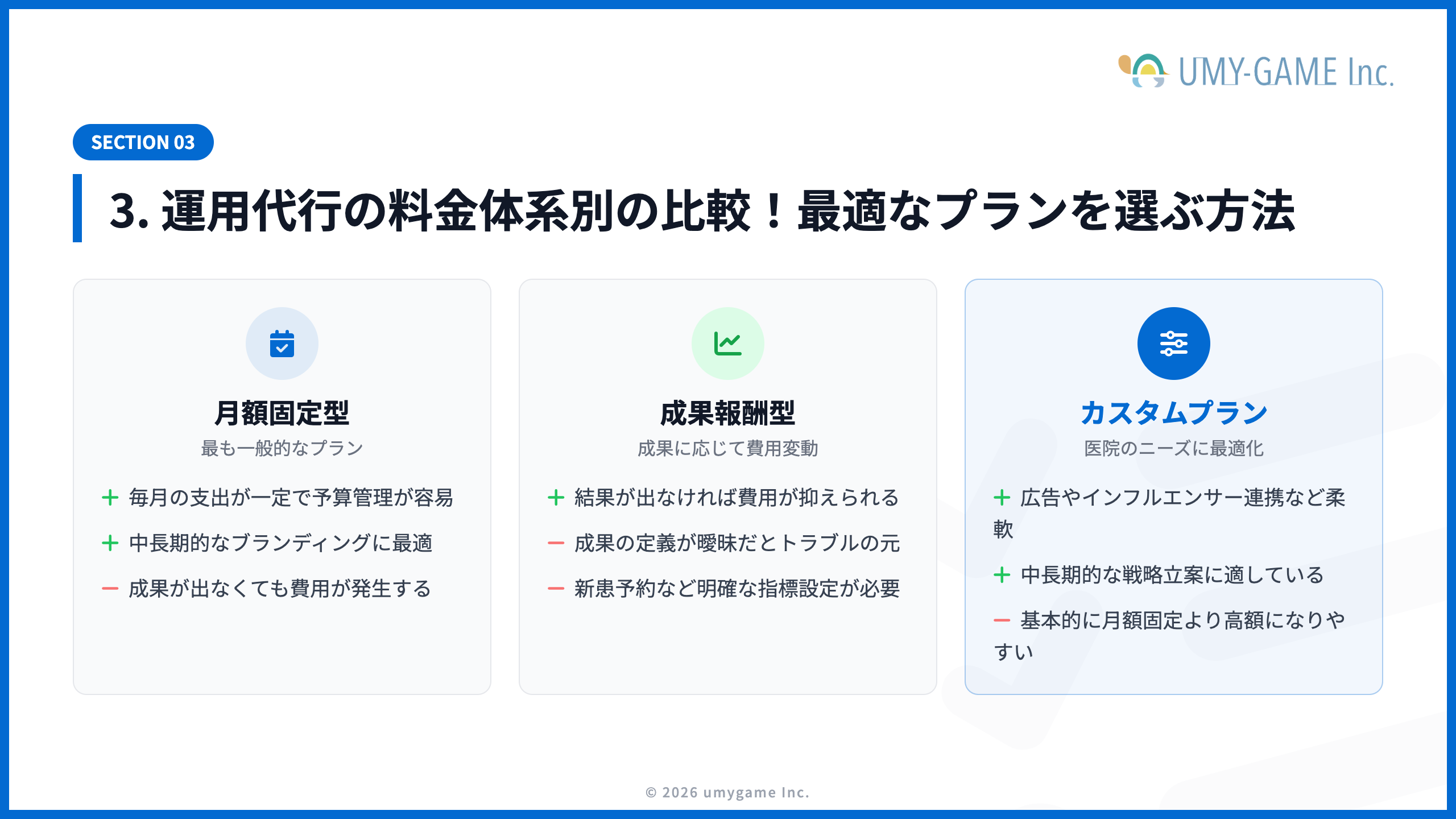 3. 運用代行の料金体系別の比較！最適なプランを選ぶ方法