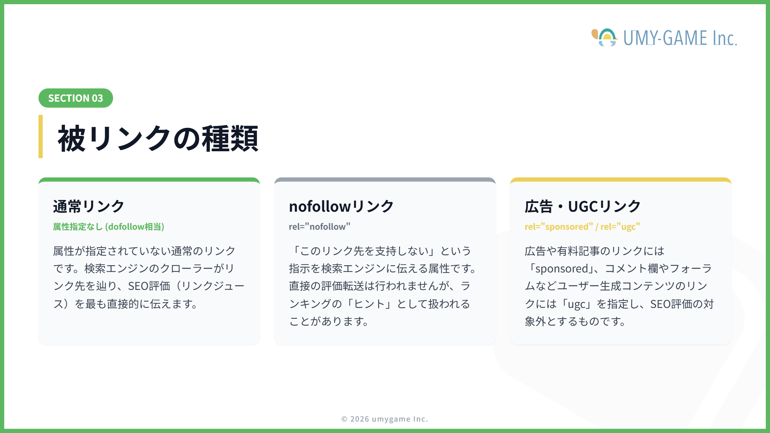 被リンクの種類