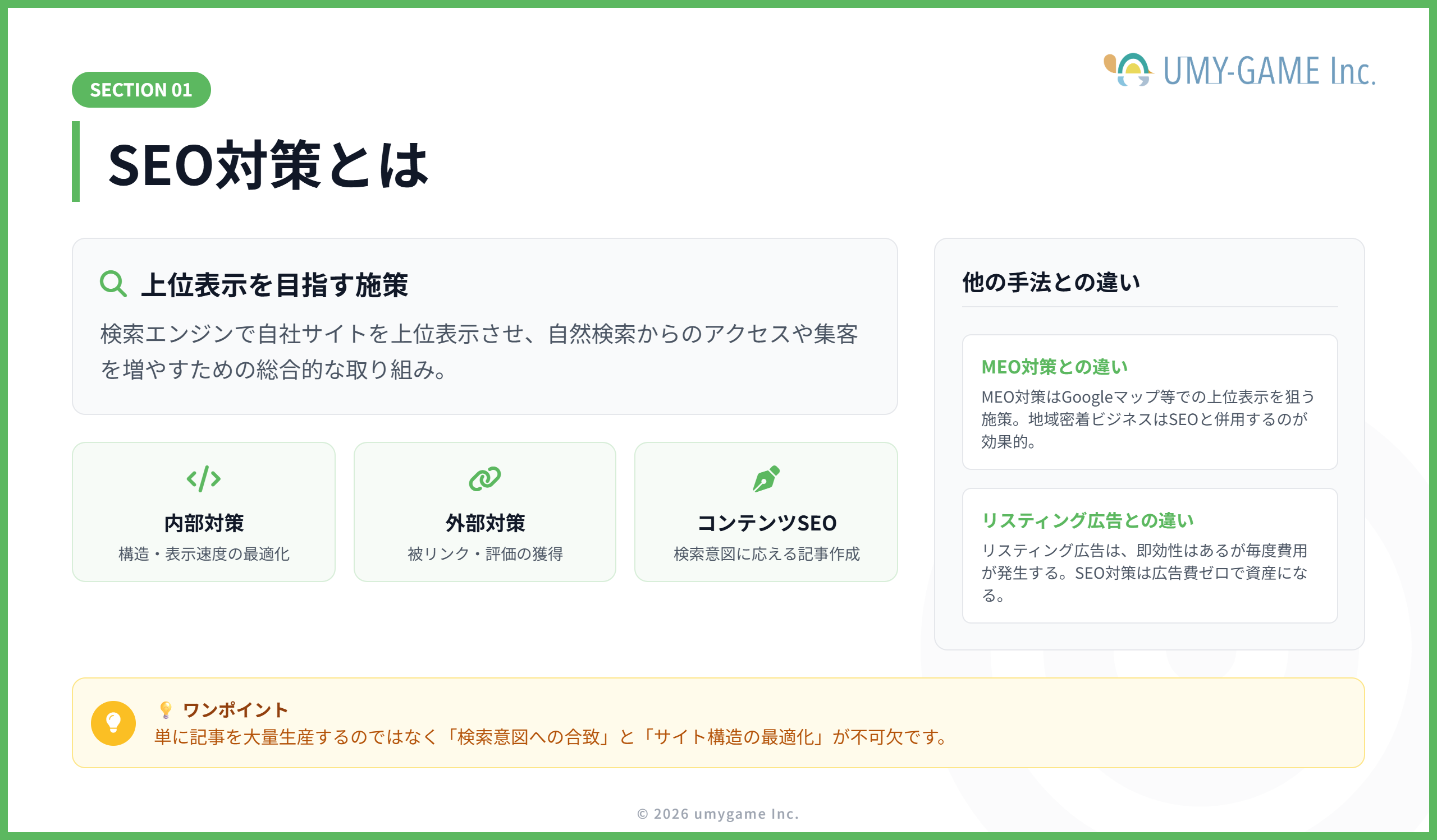 SEO対策とは