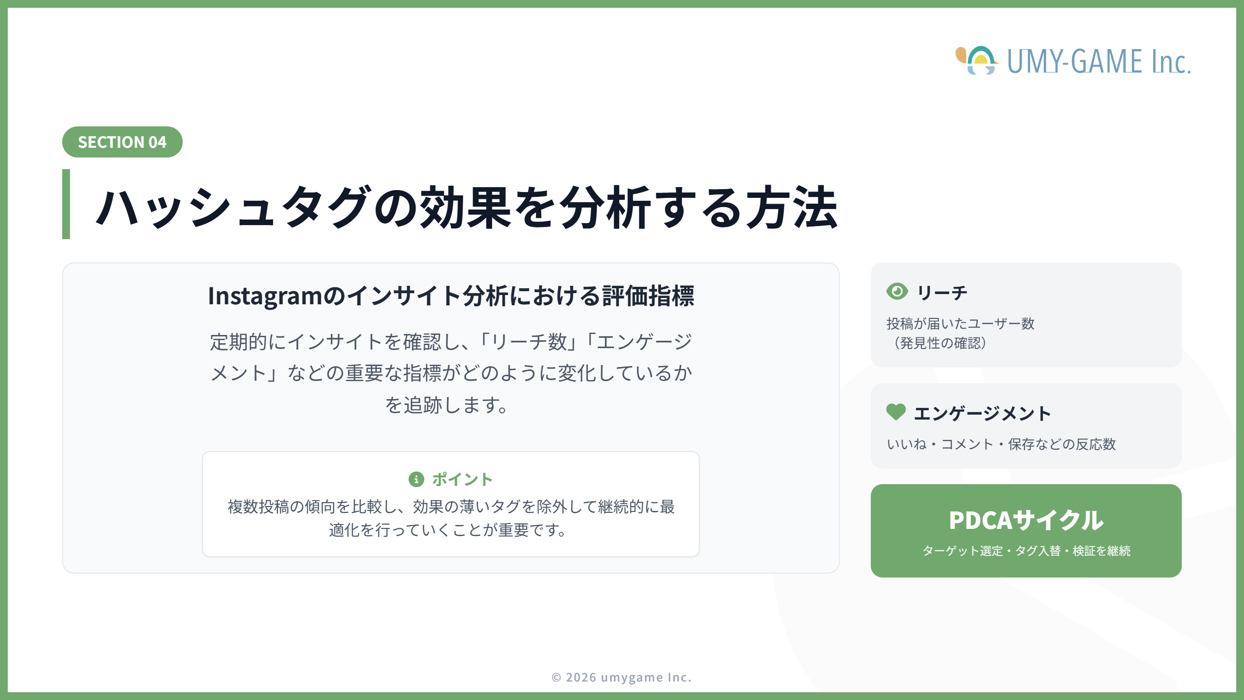 ハッシュタグの効果を分析する方法