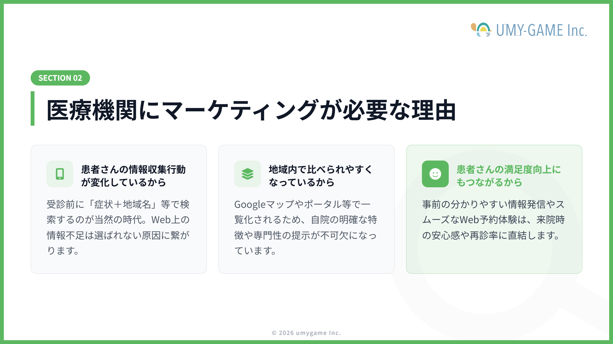 医療機関にマーケティングが必要な理由