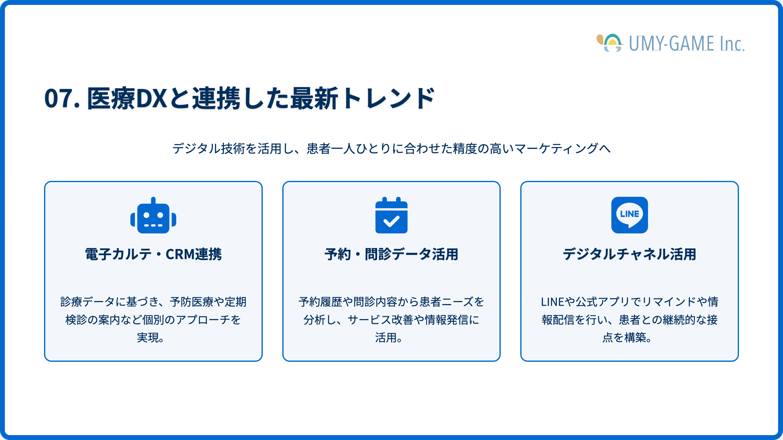 医療DXと連携した最新トレンド